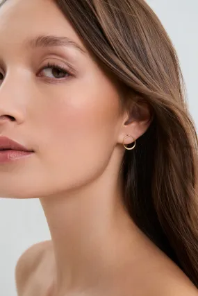 14k Gold Archie Studs