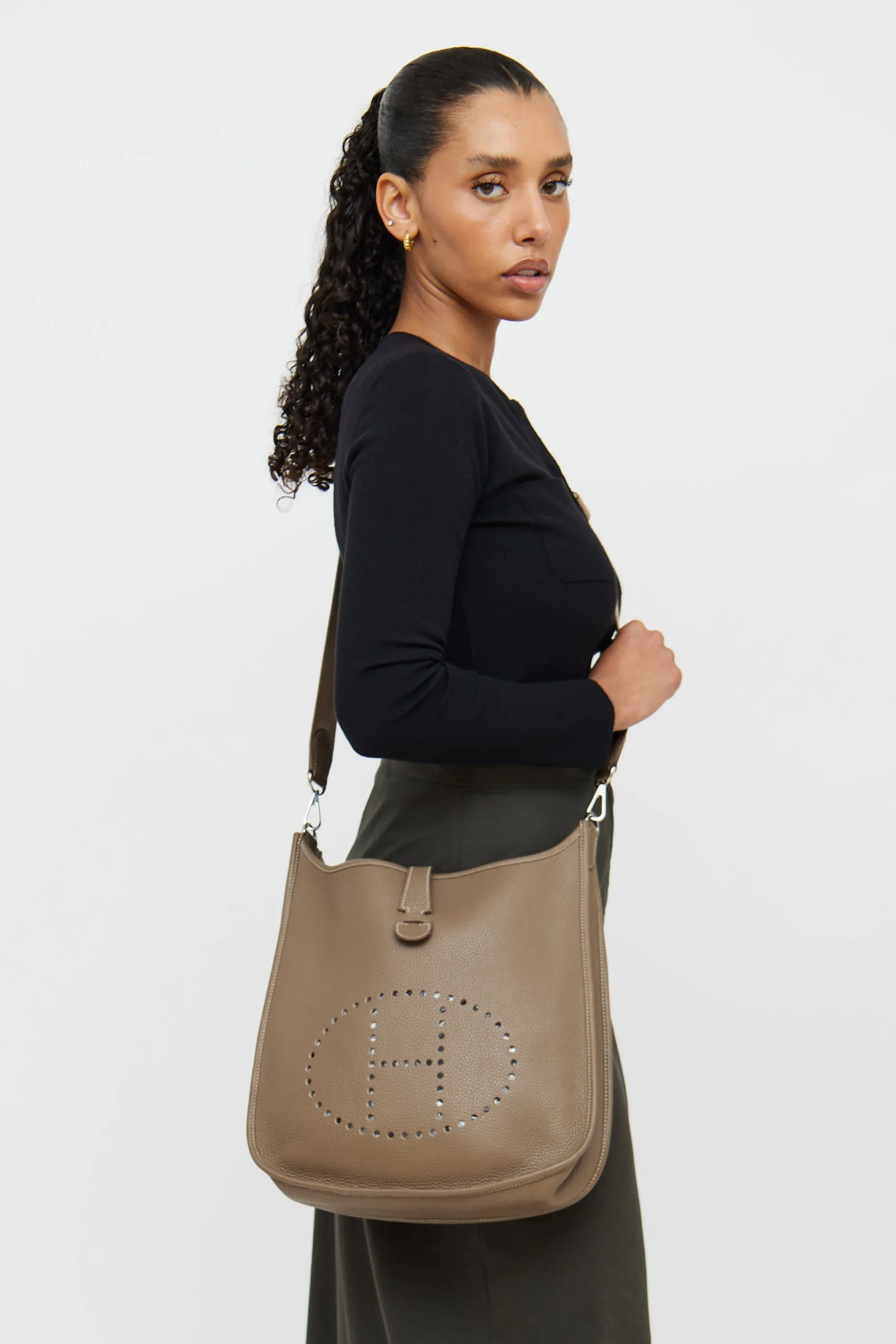 2017 Etoupe Clemence Evelyne GM III Bag