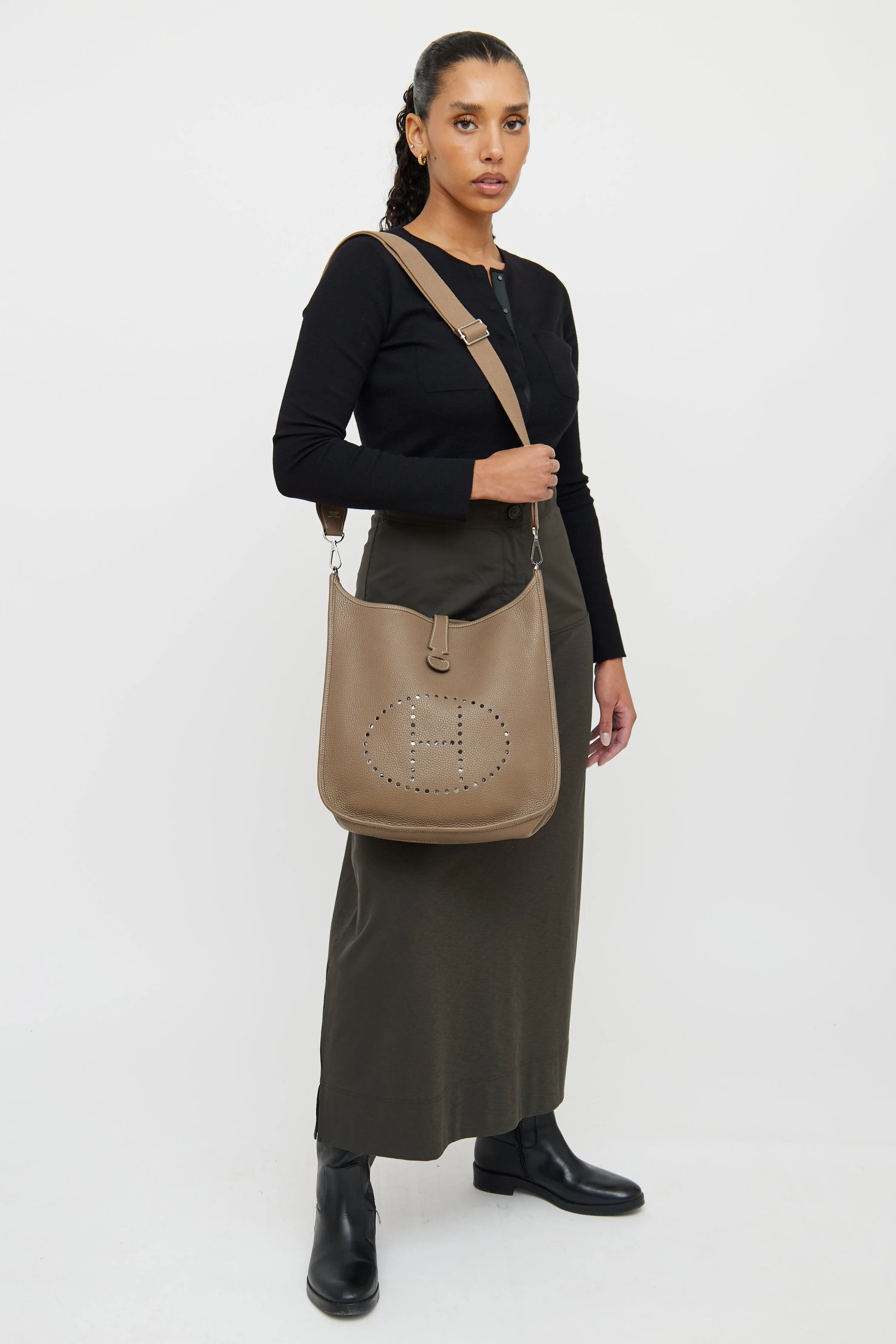 2017 Etoupe Clemence Evelyne GM III Bag