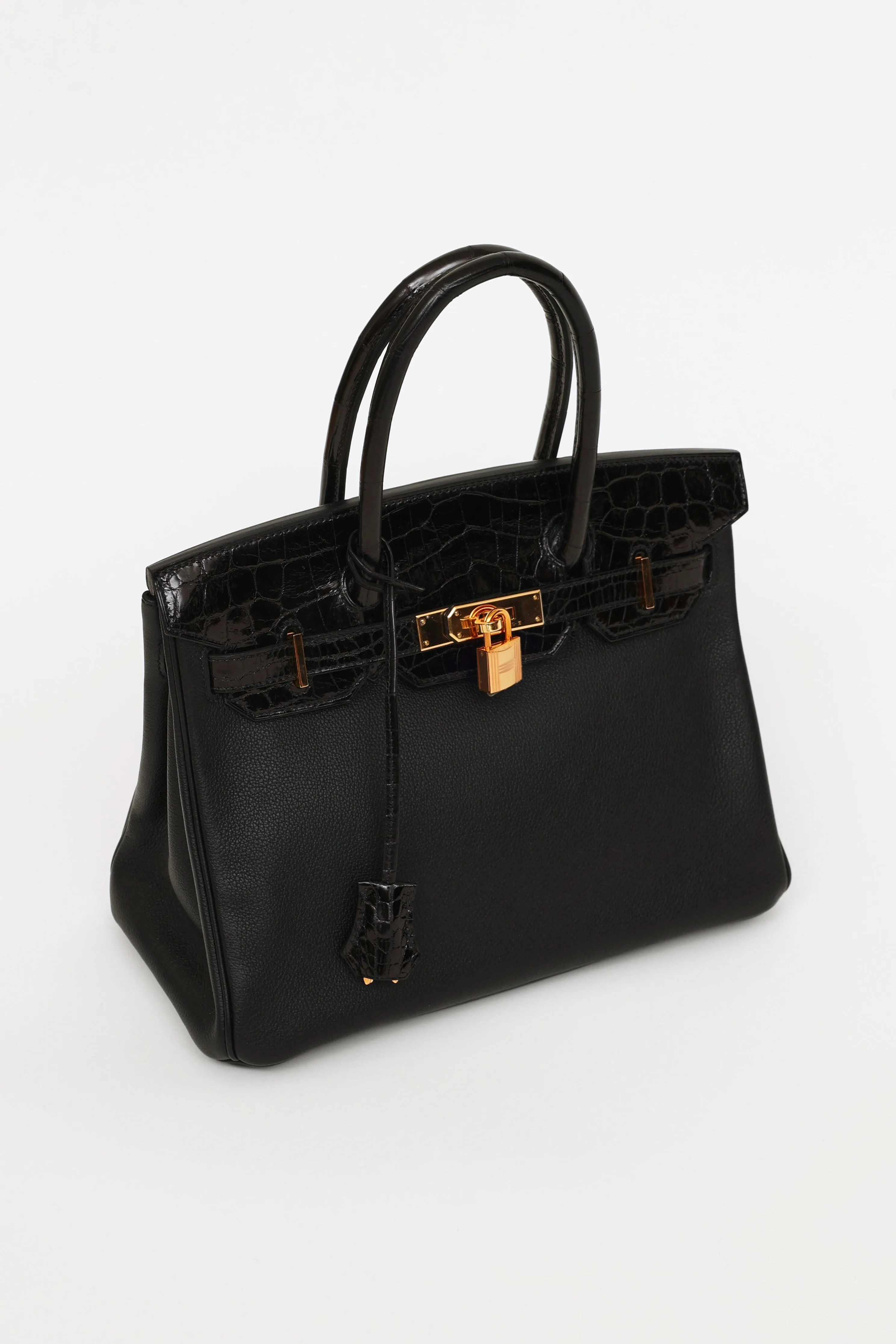 2019 Noir Togo Birkin Touch 30 Bag