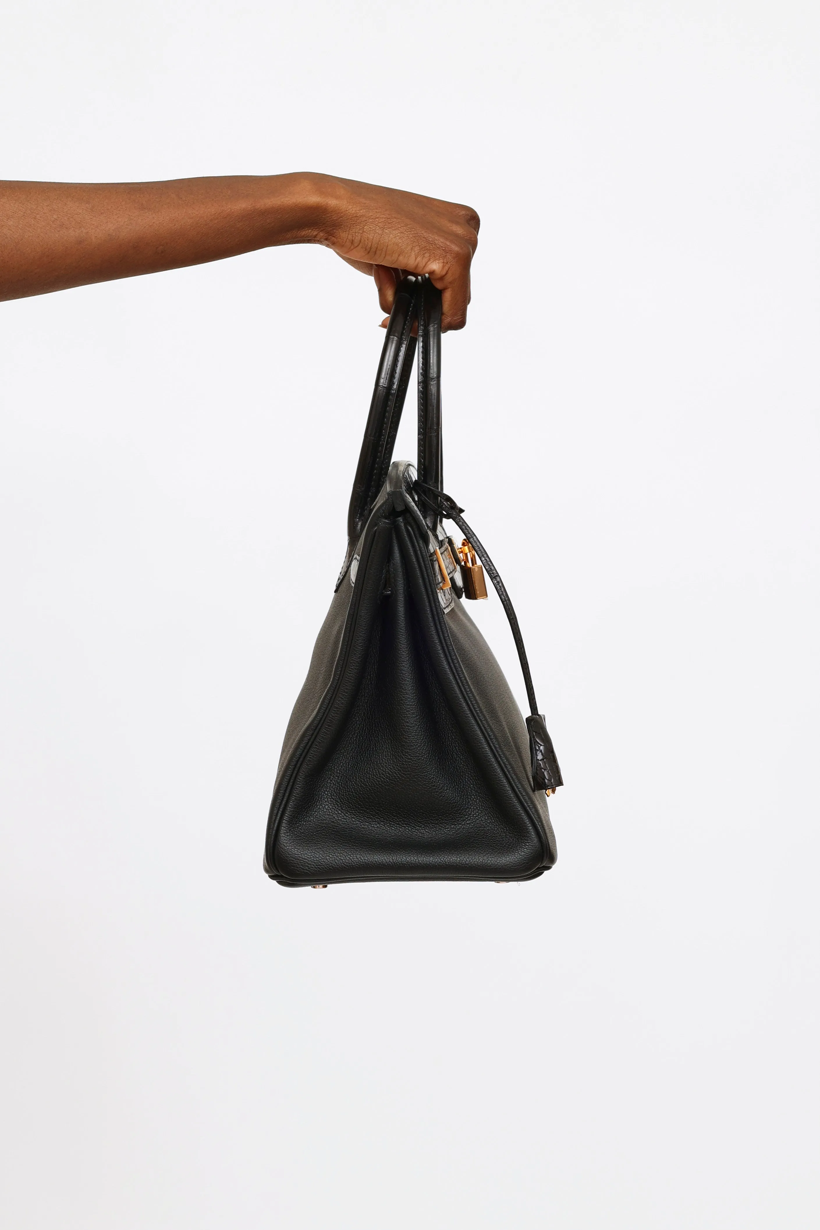 2019 Noir Togo Birkin Touch 30 Bag