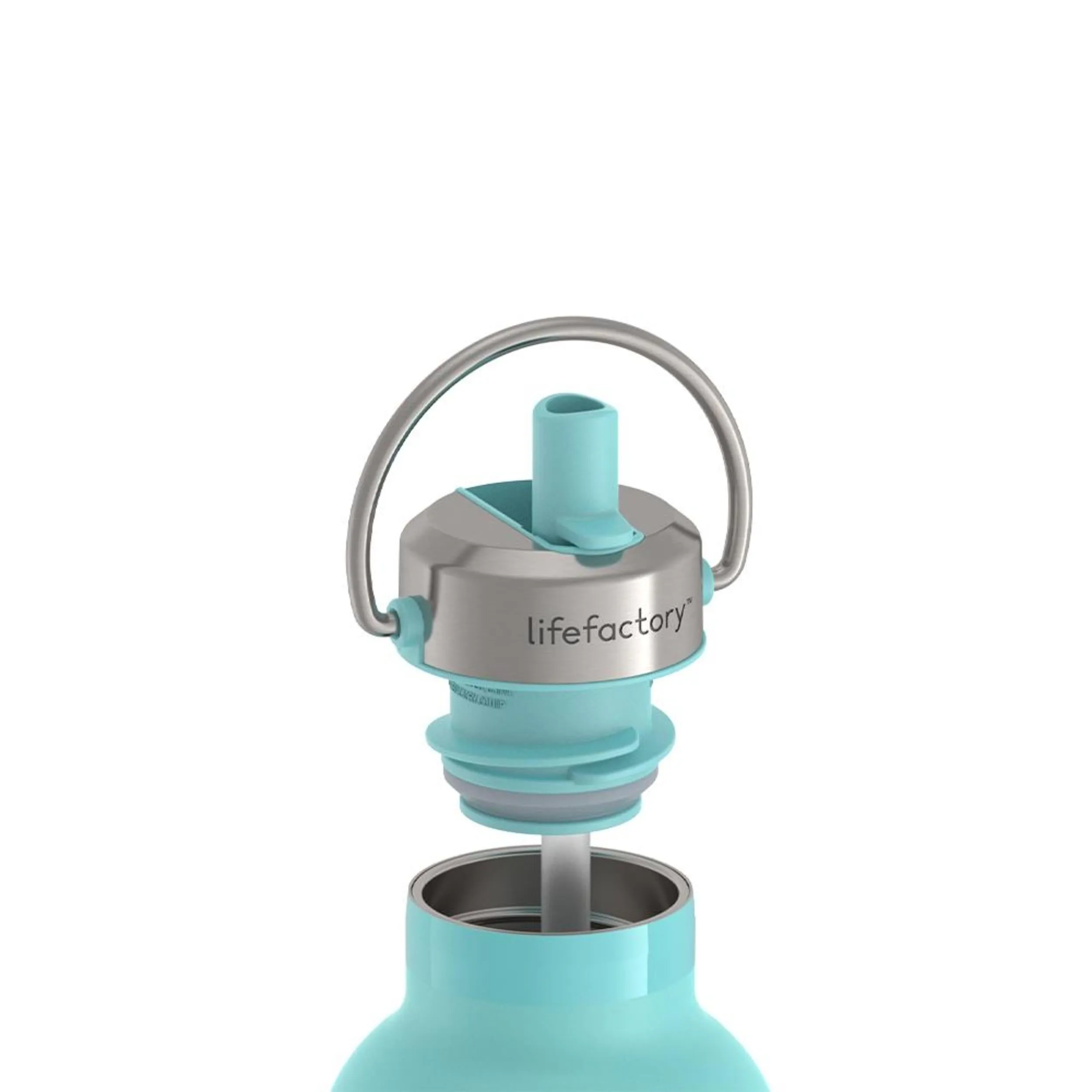 32oz Stainless Steel Water Bottle Straw Cap