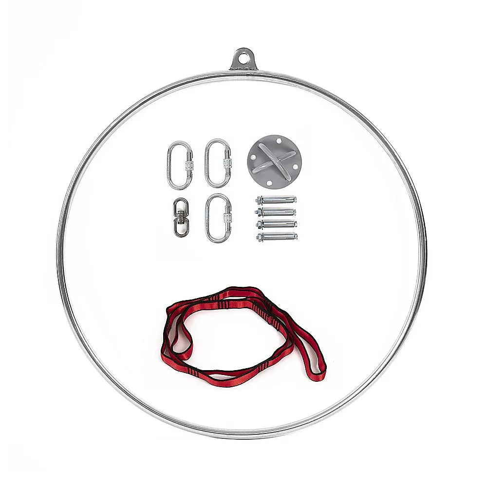 90CM Single Point Aerial Yoga Hoop Set Nylon-Coated Steel