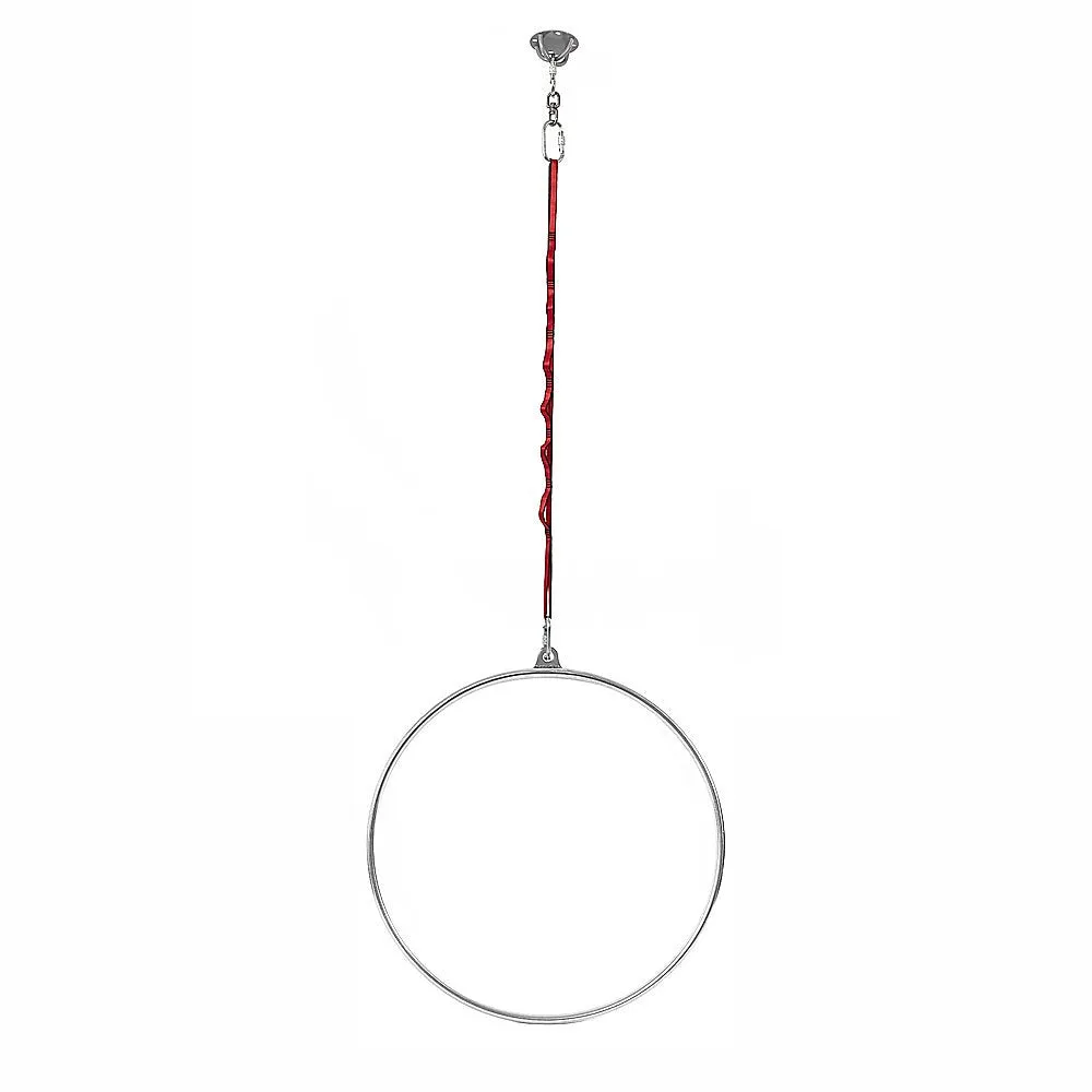 90CM Single Point Aerial Yoga Hoop Set Nylon-Coated Steel