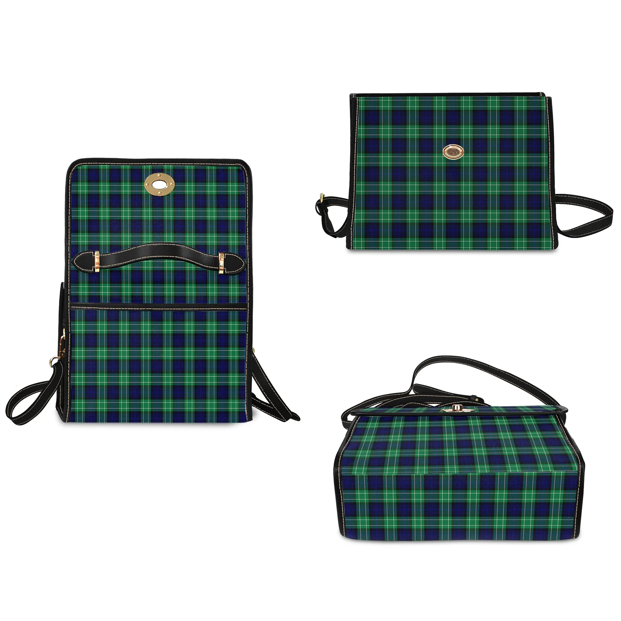Abercrombie Tartan Waterproof Canvas Bag