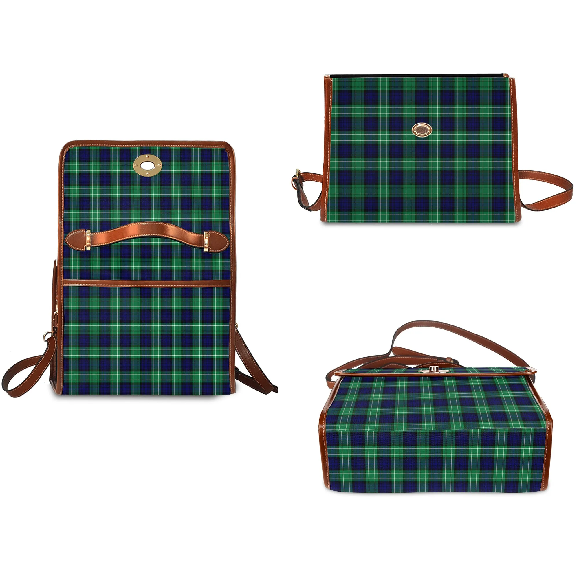Abercrombie Tartan Waterproof Canvas Bag