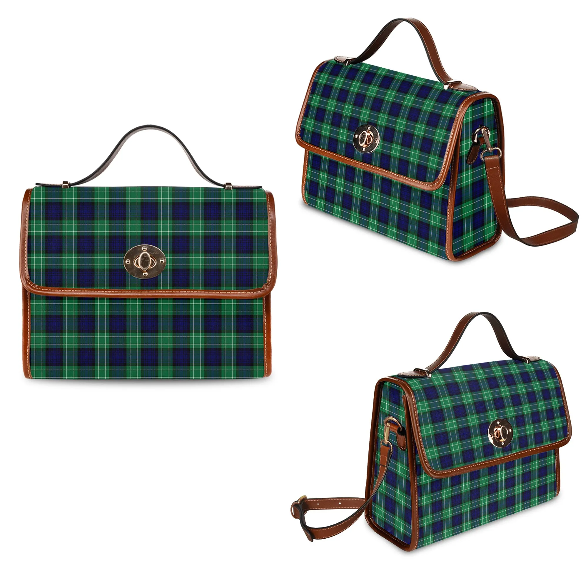 Abercrombie Tartan Waterproof Canvas Bag
