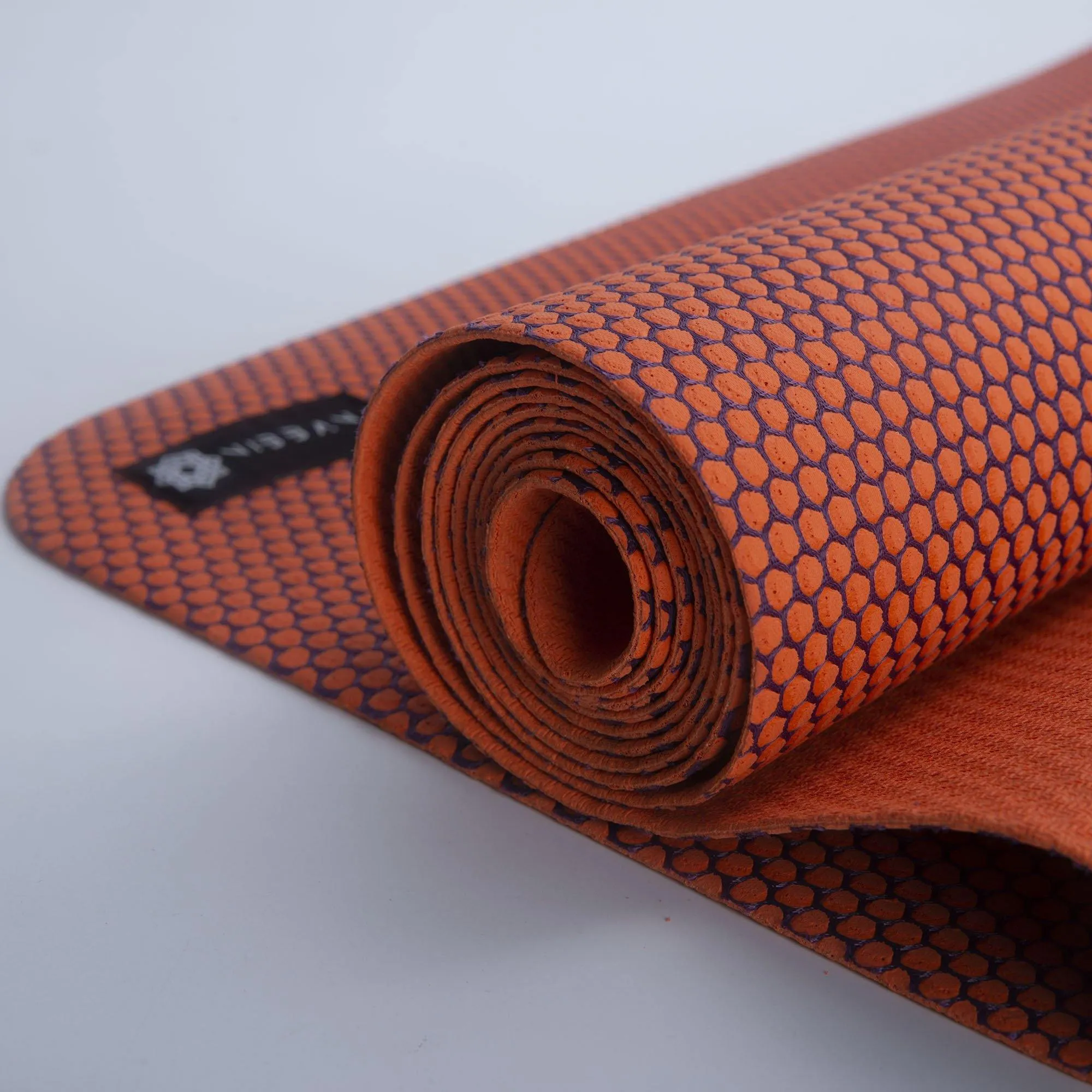 Ace Thin Orange Yoga Mat 2mm