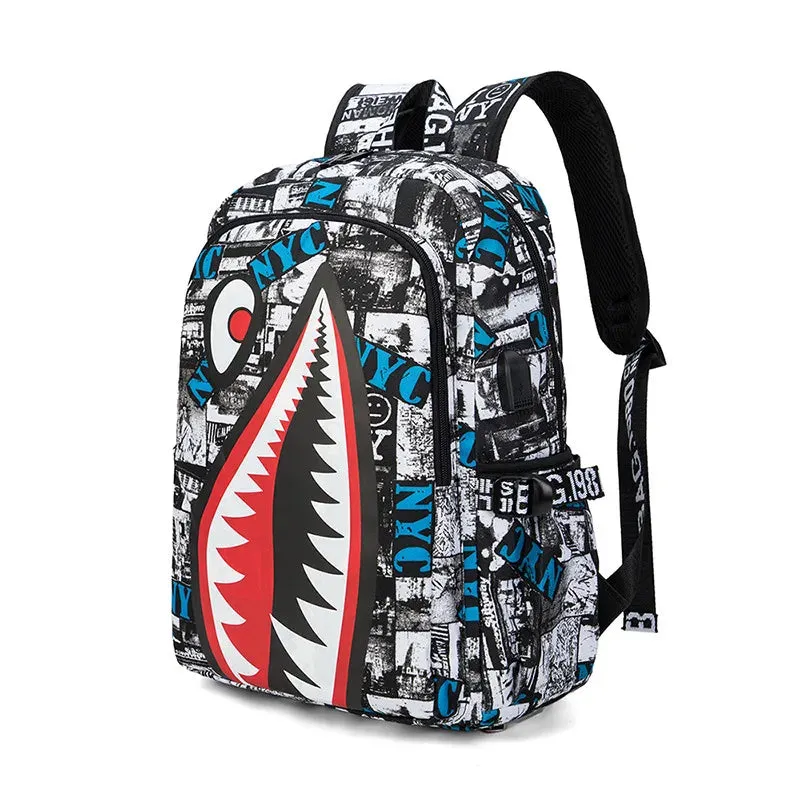 Anti-theft Backpack Men Waterproof Rucksack Backpacks for Women of Fabric Casual Travel Backpack Senior School Student Schoolbag