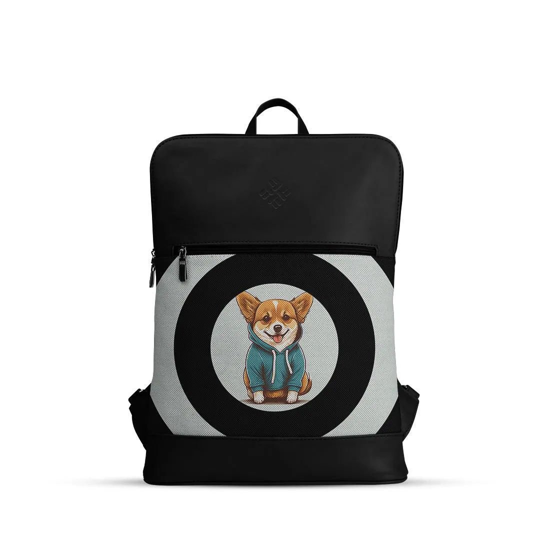 Black Orbit Laptop Backpack Dog