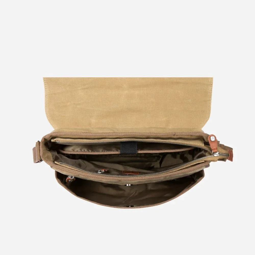 Brando Duvall Messenger Bag | Khaki