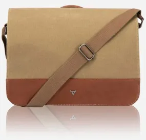 Brando Duvall Messenger Bag | Khaki