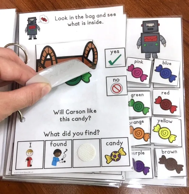 Carson's Candy Lift a Flap Book (Print & Make Book)