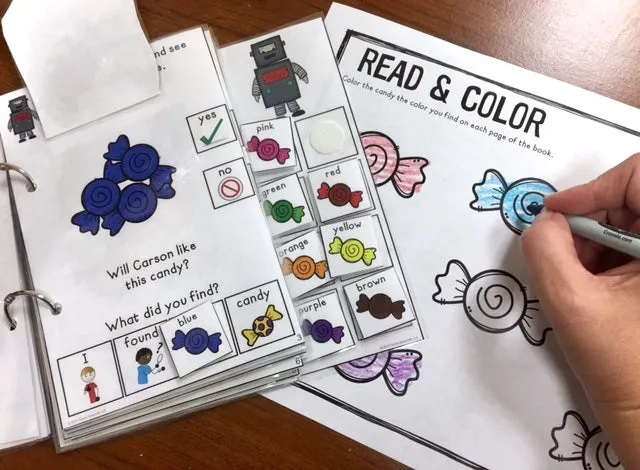 Carson's Candy Lift a Flap Book (Print & Make Book)