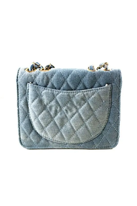 Classique Denim Mini Bag