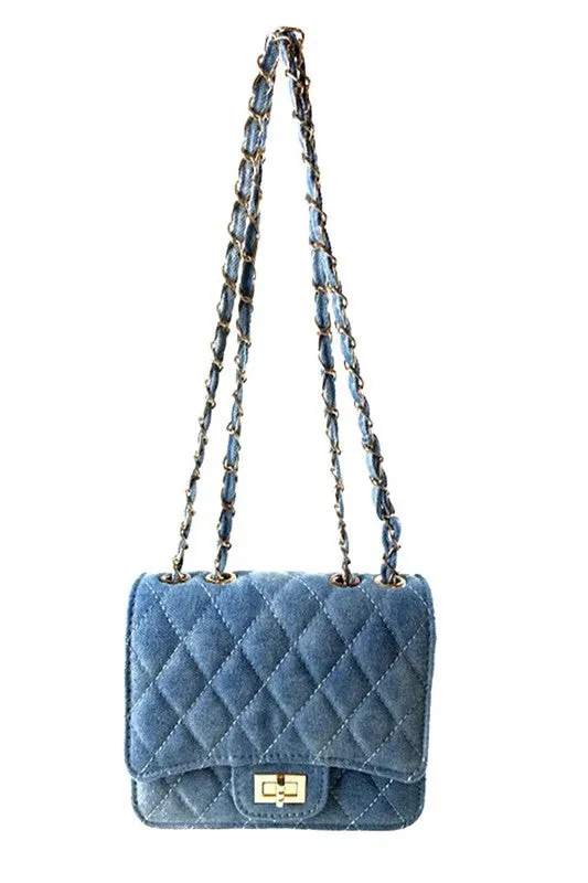 Classique Denim Mini Bag