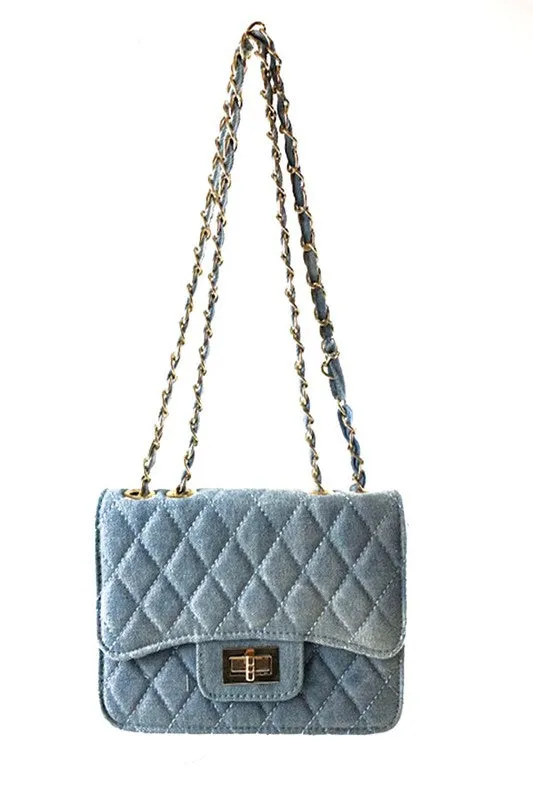 Classique Denim Mini Bag