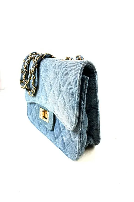 Classique Denim Mini Bag