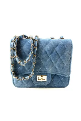 Classique Denim Mini Bag