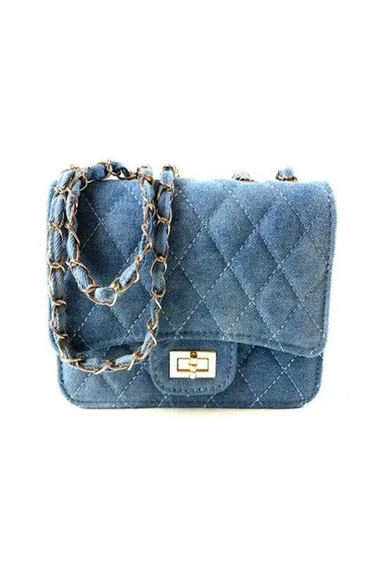 Classique Denim Mini Bag