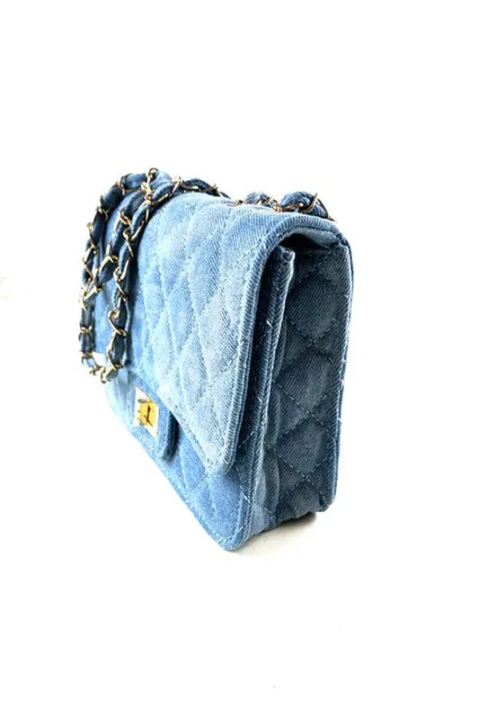 Classique Denim Mini Bag