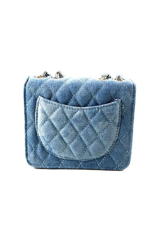 Classique Denim Mini Bag