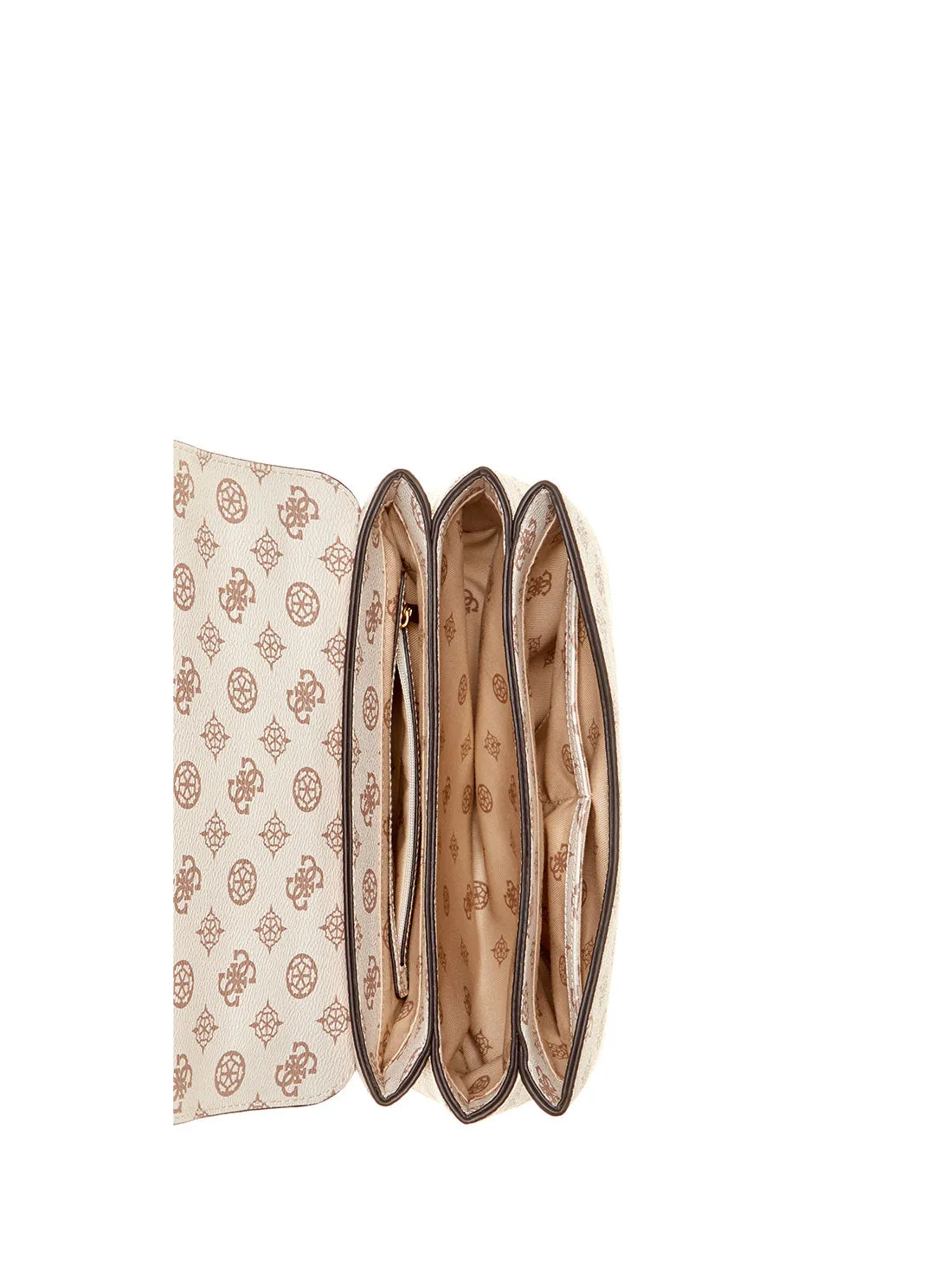 Cream Logo Fynna Crossbody Bag