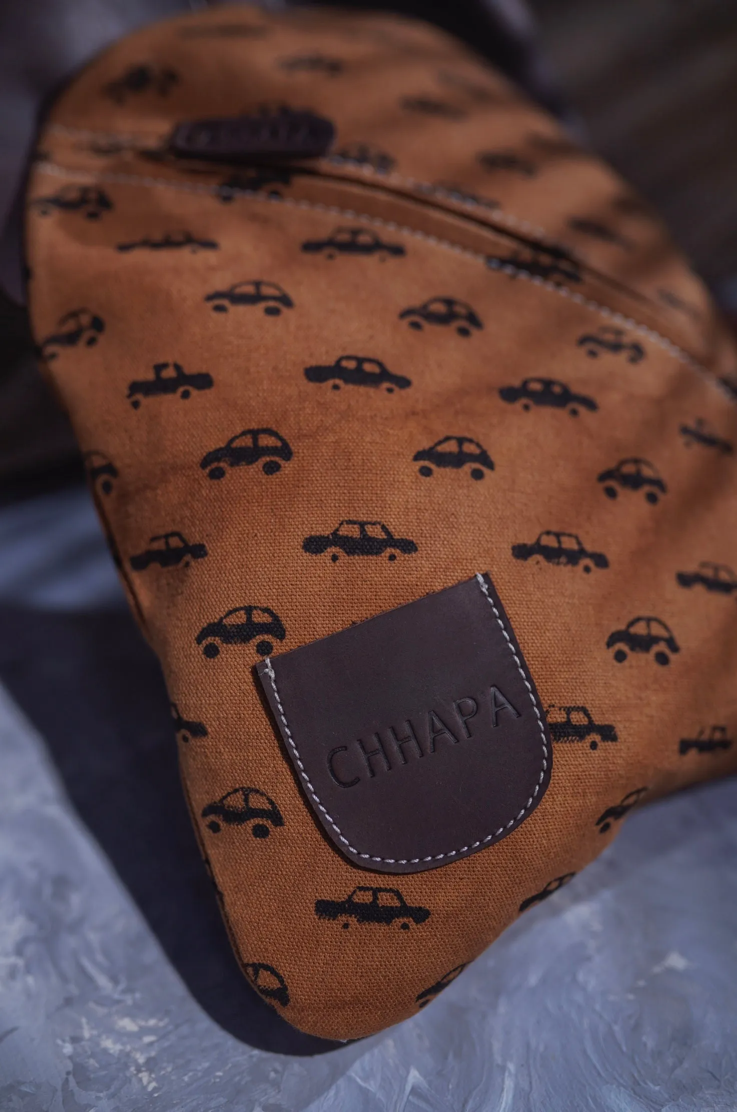 Cross Body Leather Sling Bag