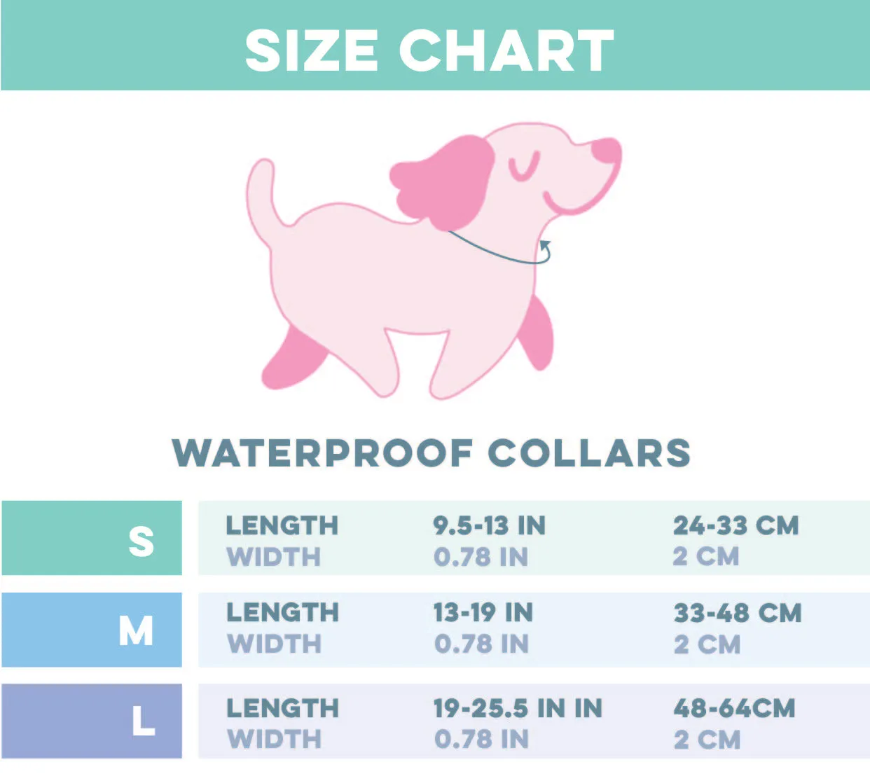 Dog Waterproof Collar - Orange