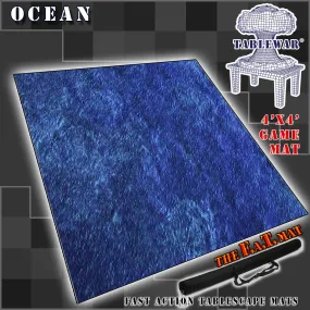 FAT Mat: Ocean (Dark Blue) 4x4