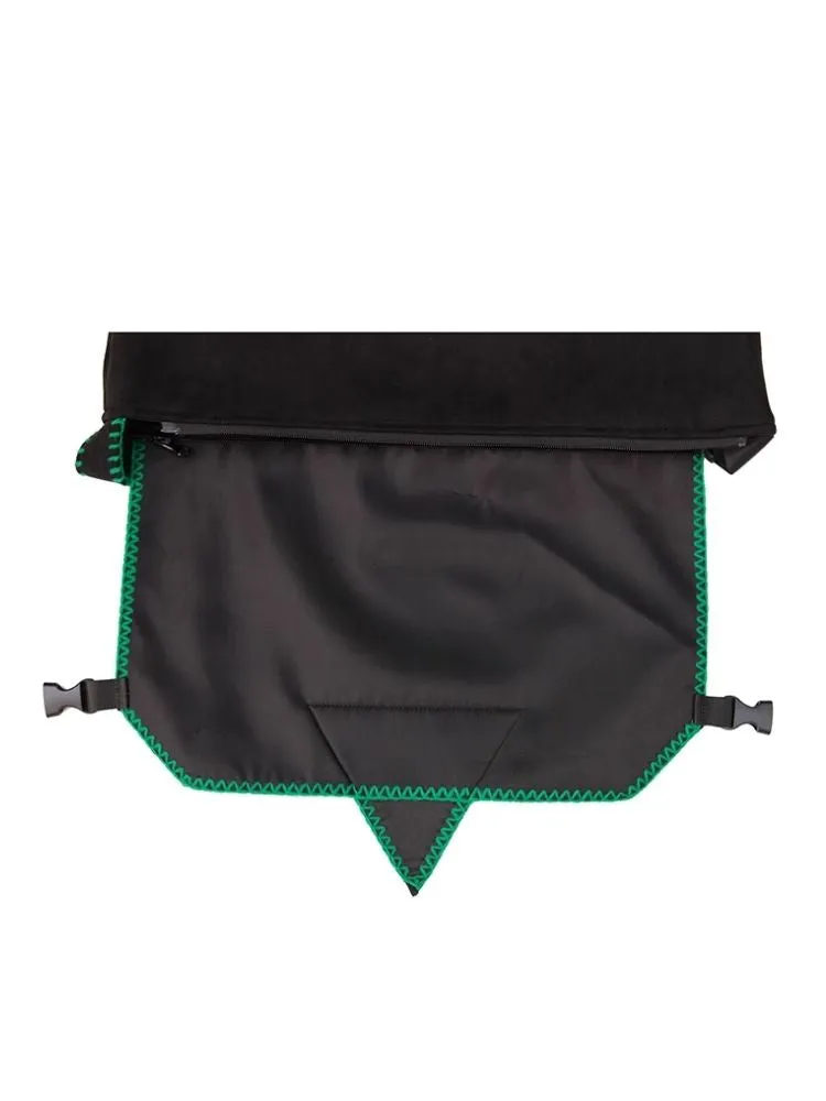 Faux suede nylon waterproof crossbody computer bag【s0000005210】