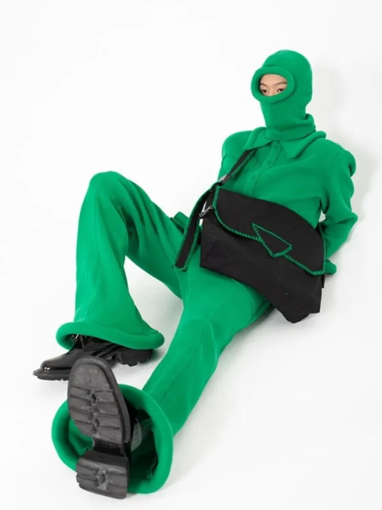 Faux suede nylon waterproof crossbody computer bag【s0000005210】