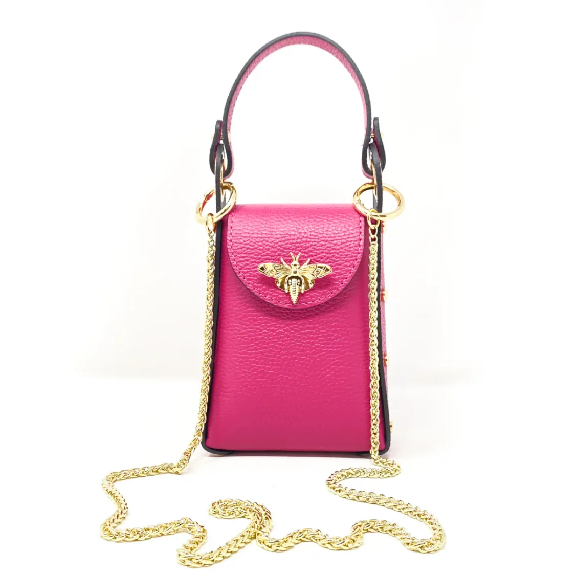GF Bumble Bee Leather Cellphone Bag