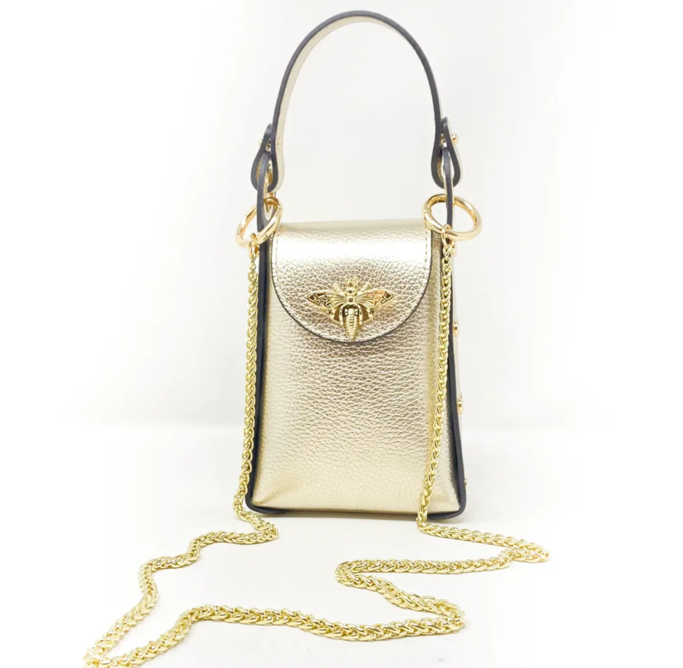 GF Bumble Bee Leather Cellphone Bag