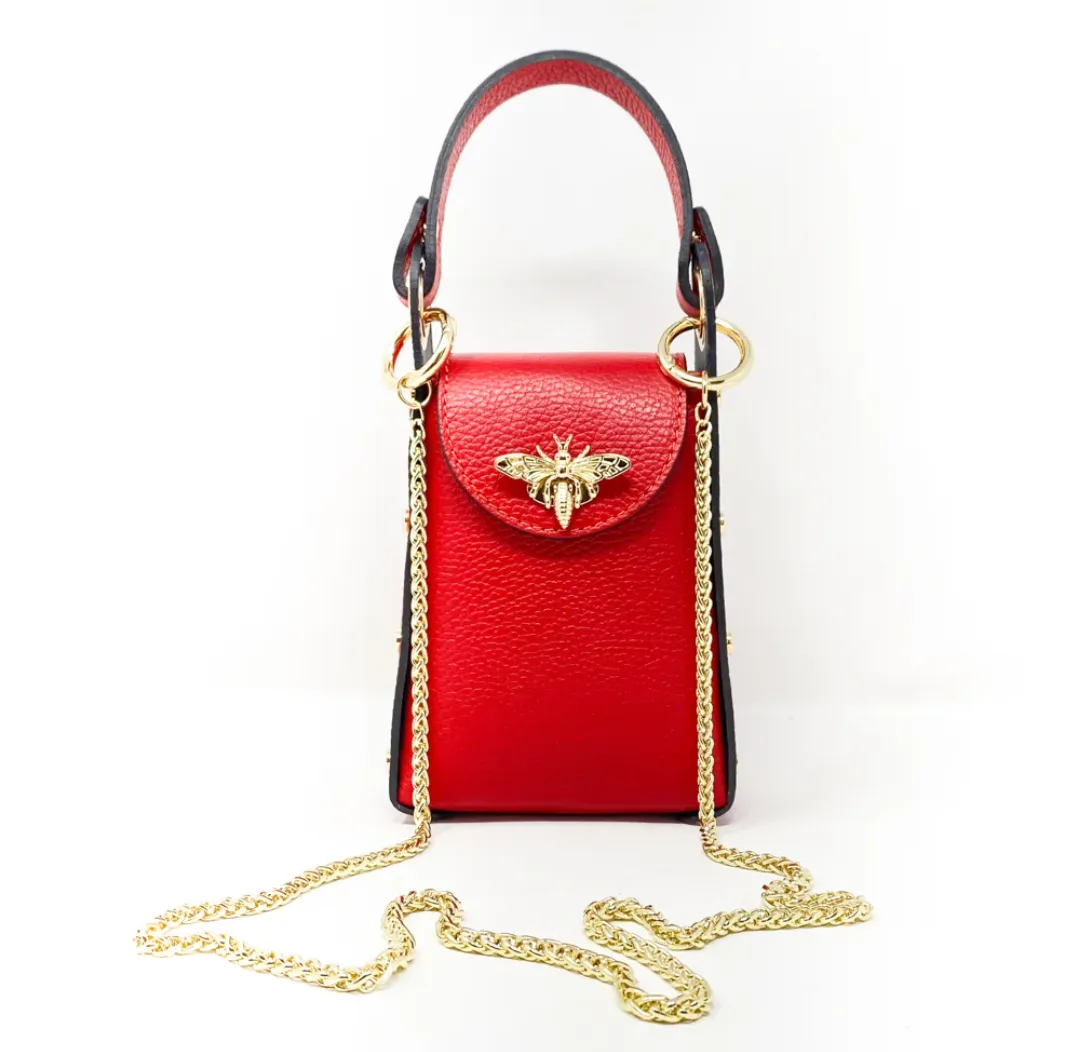 GF Bumble Bee Leather Cellphone Bag