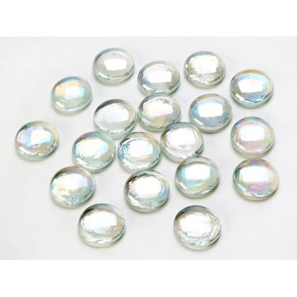 Glass Wafers in Mesh Bag Clear Luster 14 oz