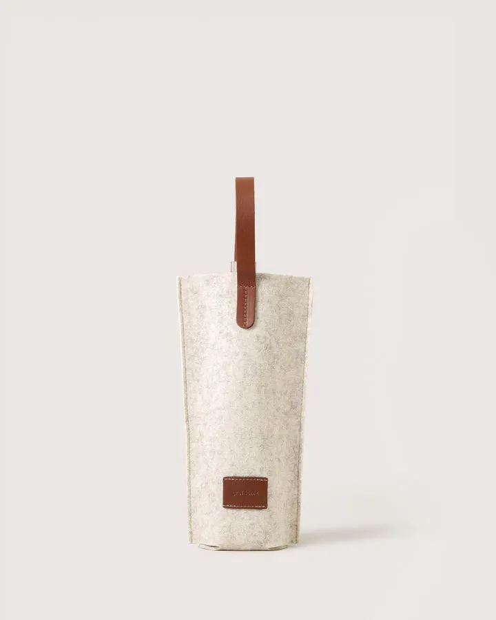 GRAF LANTZ Felted Merino Wool Wine Bag