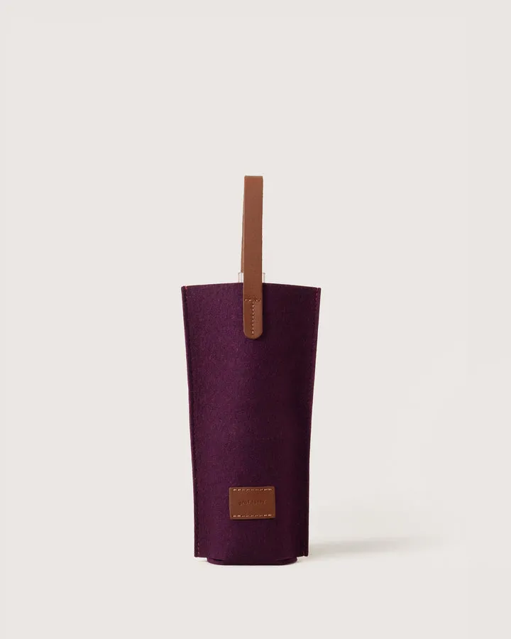GRAF LANTZ Felted Merino Wool Wine Bag