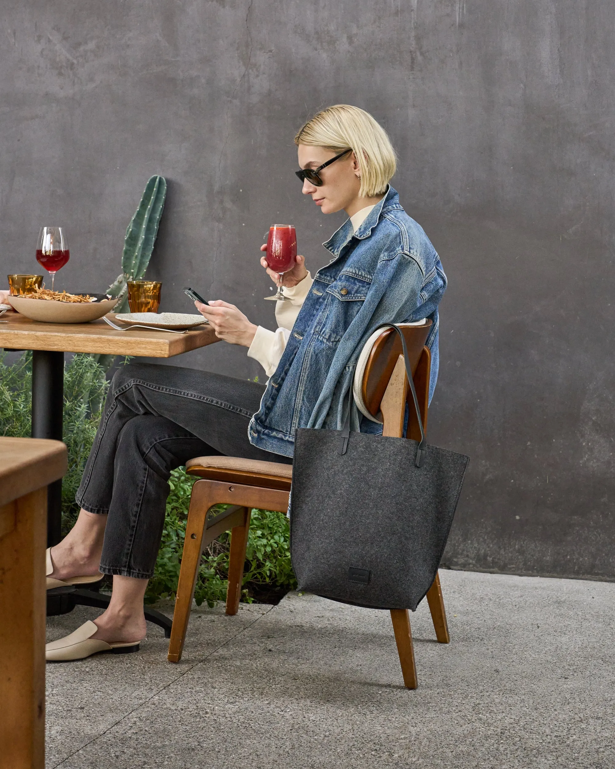 Hana Merino Wool Tote