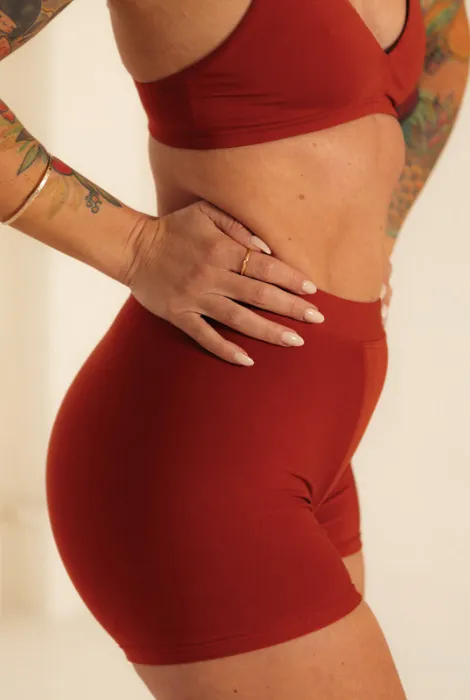 Huha Mid Boxer Mineral Undies - Spice