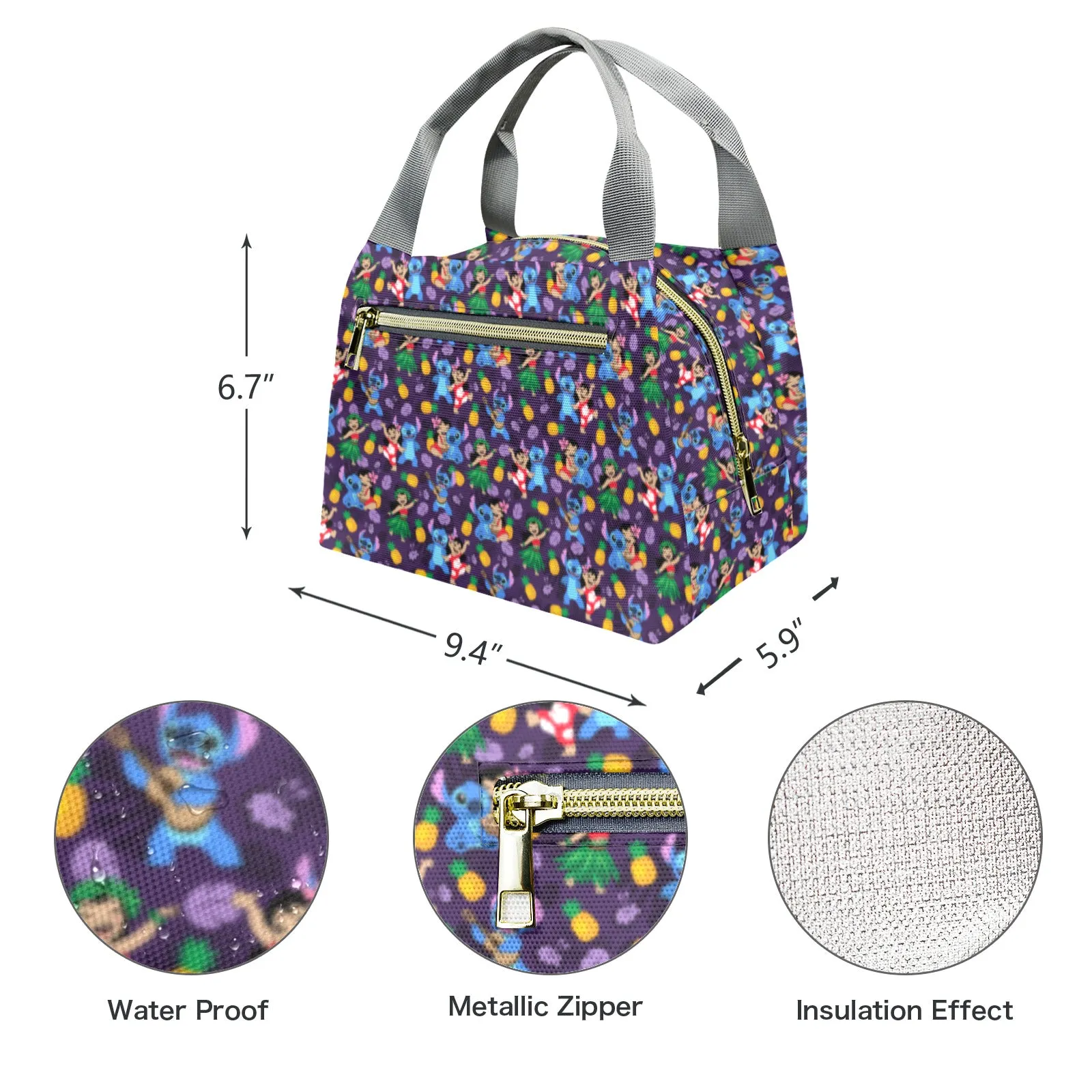 Island Friends Portable Lunch Bag