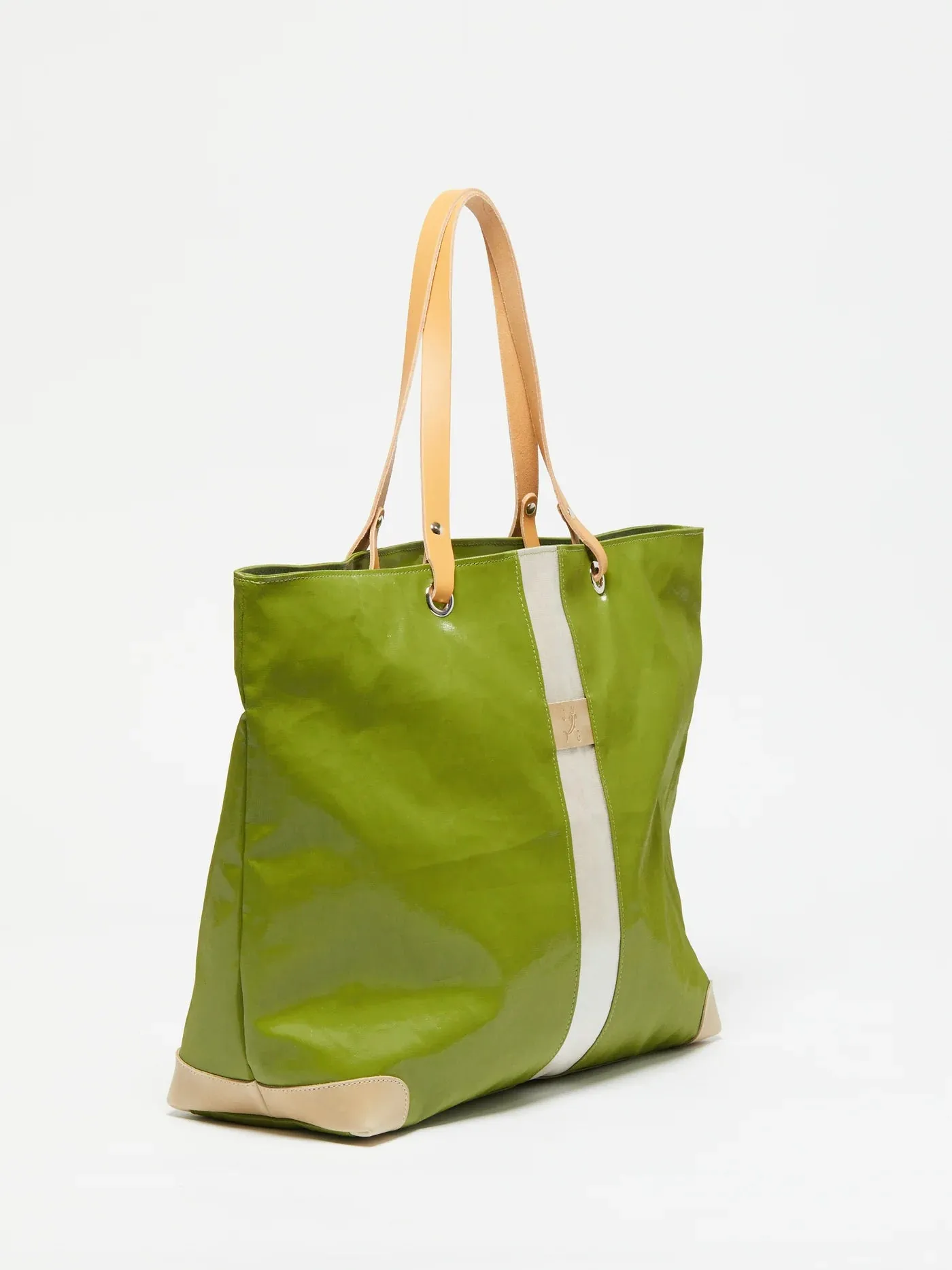 Jack Gomme Paris Pico Shopper Bag Summer Atelier Green   Pearl