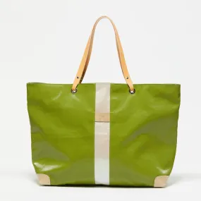 Jack Gomme Paris Pico Shopper Bag Summer Atelier Green   Pearl