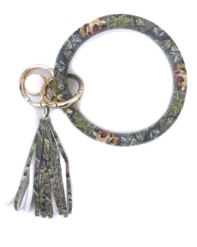 KC-8845 Camo Wristlet Key Chain
