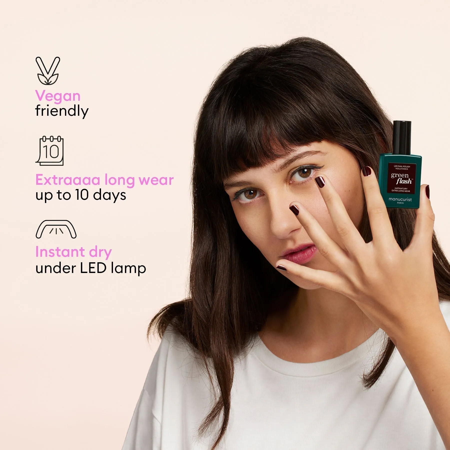 LED nail polish  Starter Kit - Earth Tone Trio
