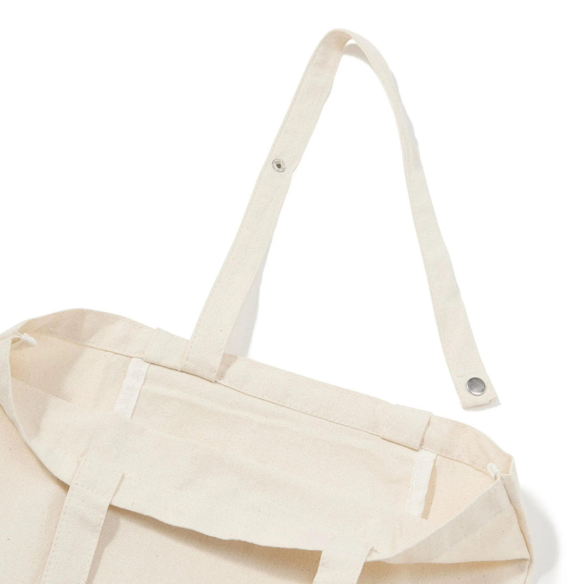 Logo Tote Small Ivory