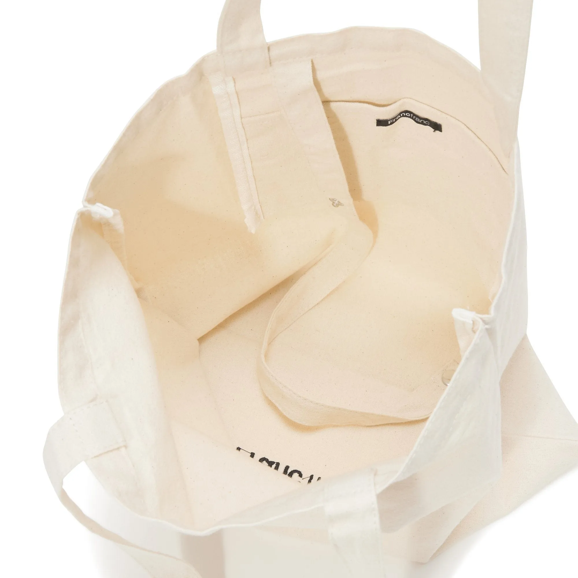 Logo Tote Small Ivory