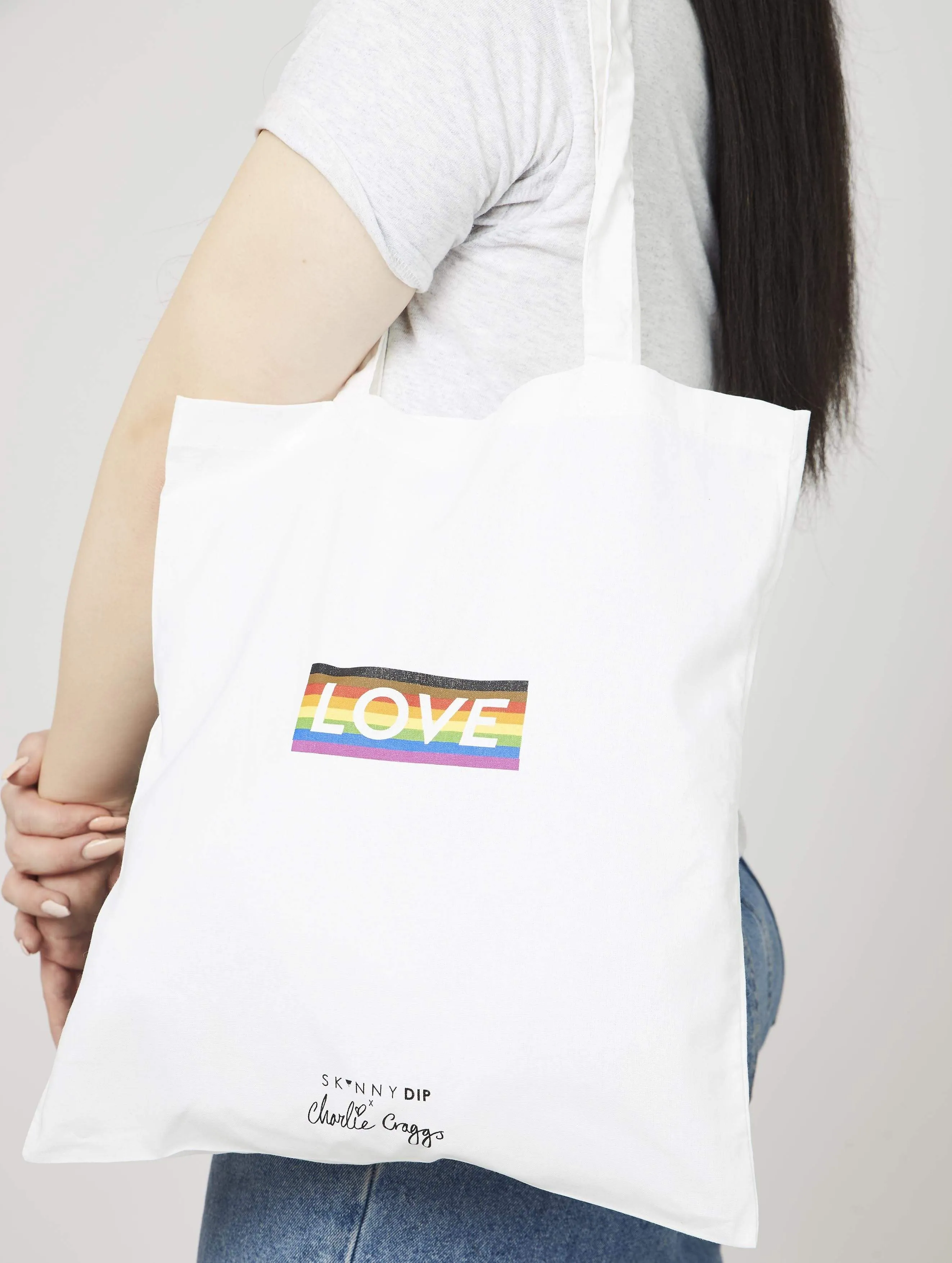 Love Pride Canvas Tote Bag