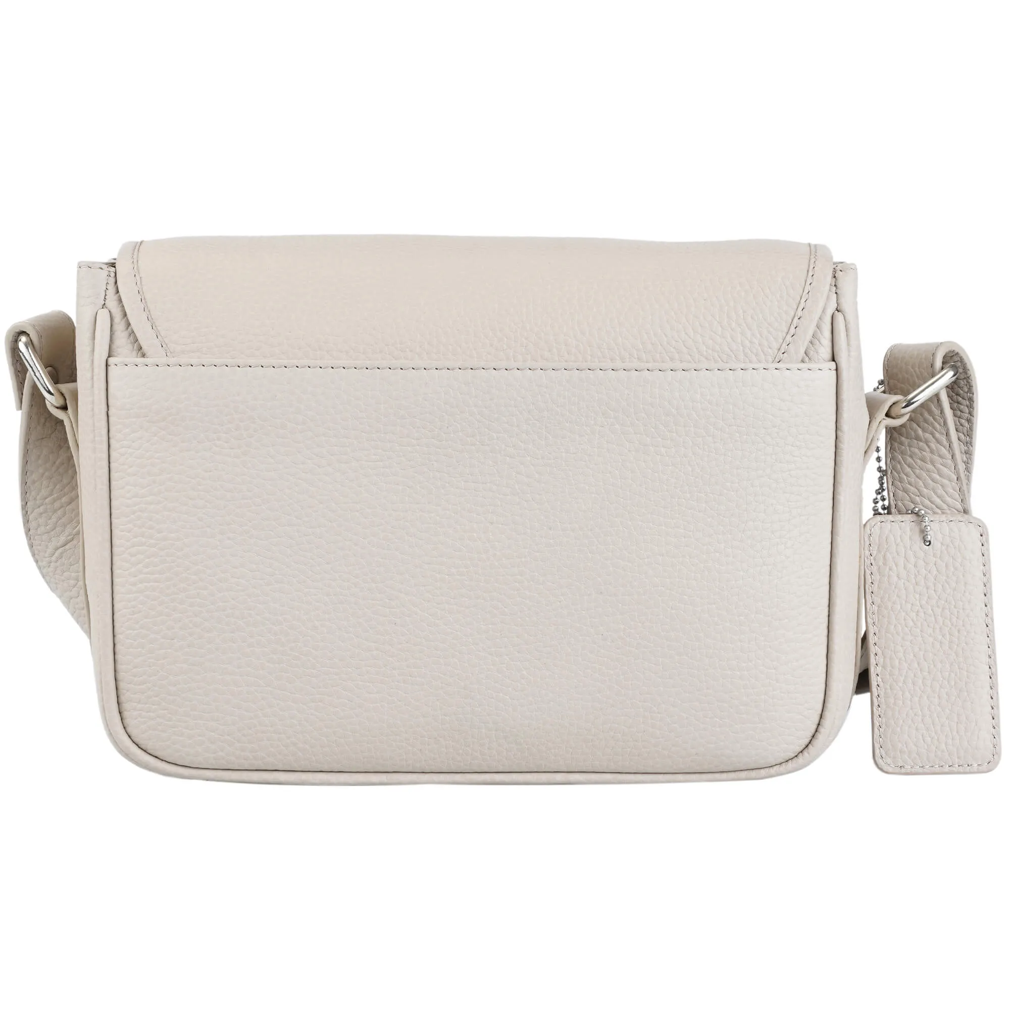 Mancini Pebbled Kimberly Flap Closure Handbag