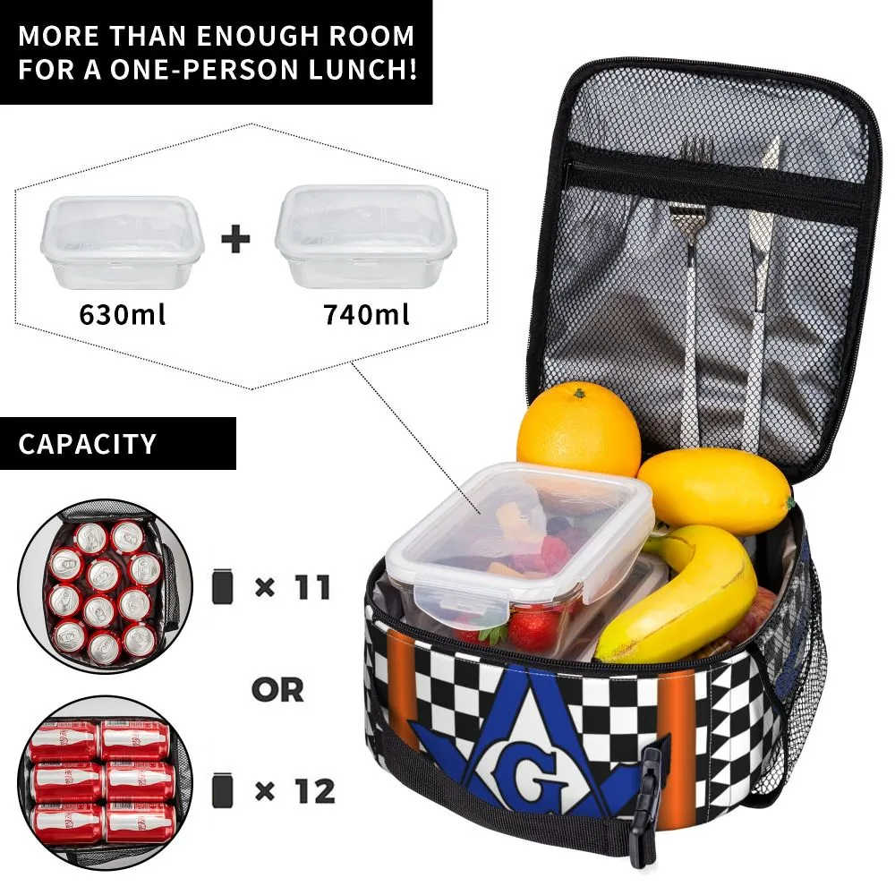 Master Mason Blue Lodge Lunch Bag - Thermal Insulated